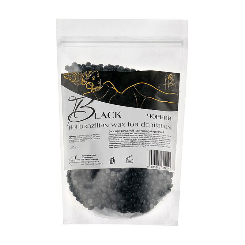 Віск для депіляції Bella Donna Black, 250 г